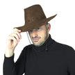 CHAPEAU BUFFALO LUXE MARRON