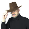 CHAPEAU BUFFALO LUXE MARRON