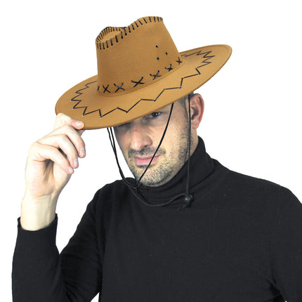 CHAPEAU BUFFALO LUXE CAMEL