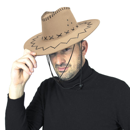 CHAPEAU BUFFALO LUXE BEIGE