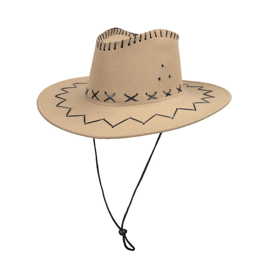 CHAPEAU BUFFALO LUXE BEIGE