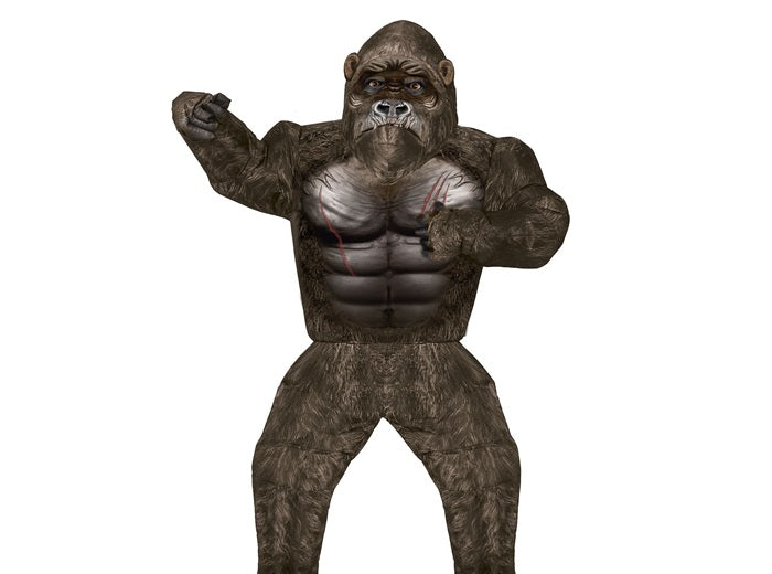 déguisement gonflable de gorille taille l