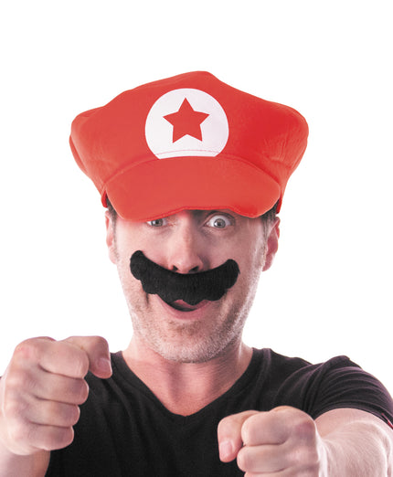 MOUSTACHE MARIO NOIRE