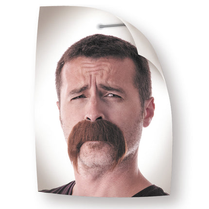 MOUSTACHE KEKE MARRON