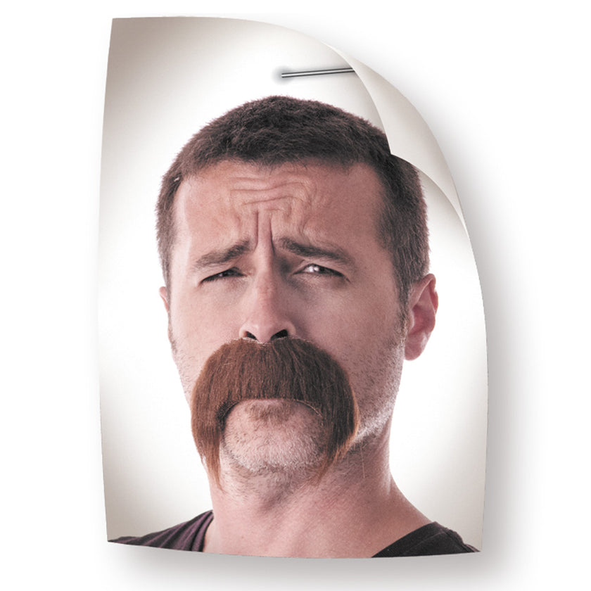 MOUSTACHE KEKE MARRON
