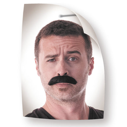 MOUSTACHE DUPONT NOIRE