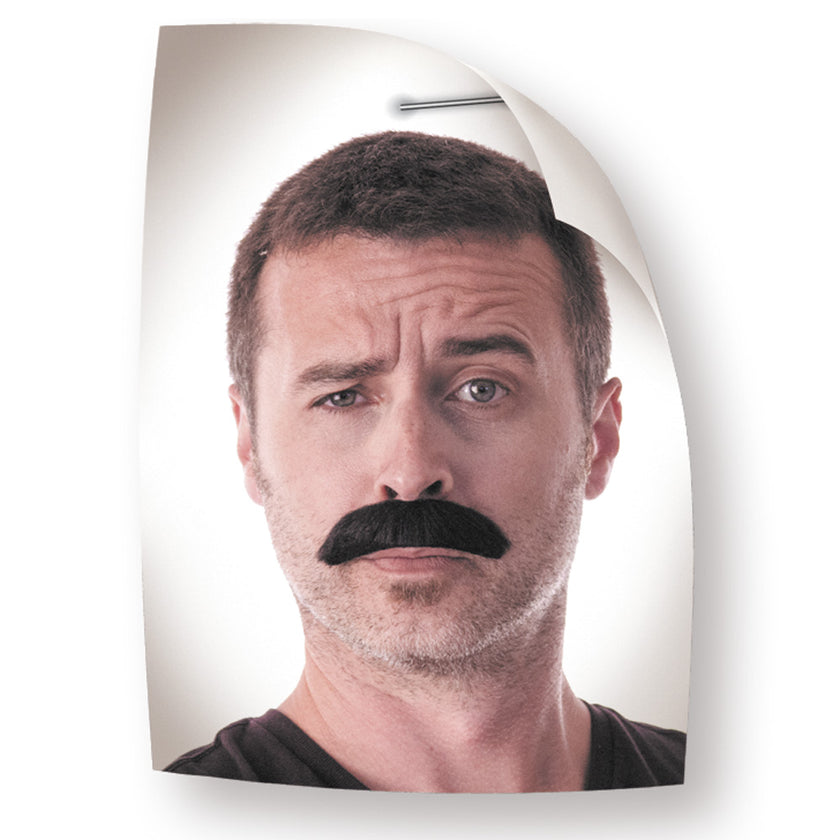 MOUSTACHE DUPONT NOIRE