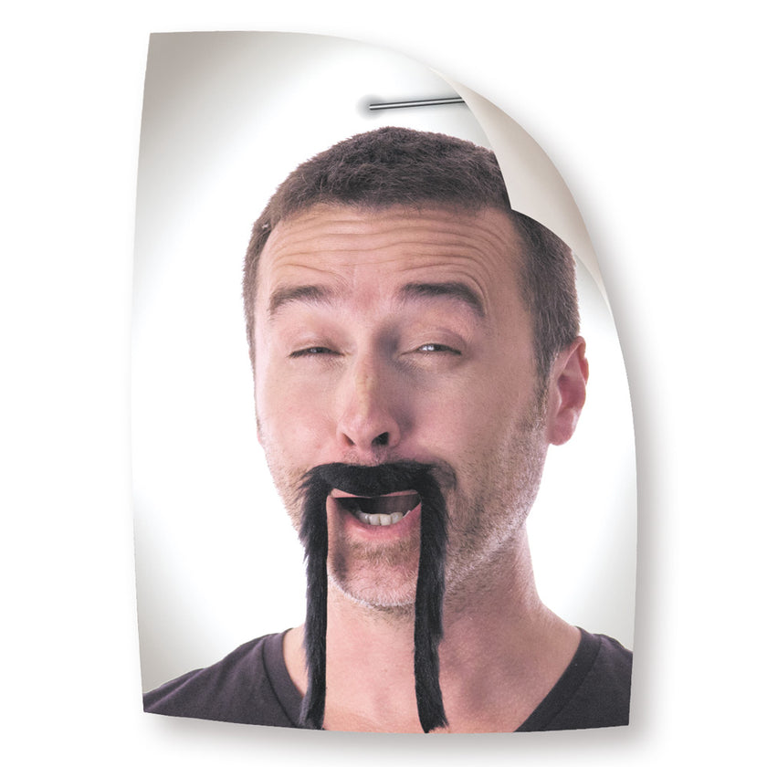 MOUSTACHE CHINOISE NOIRE