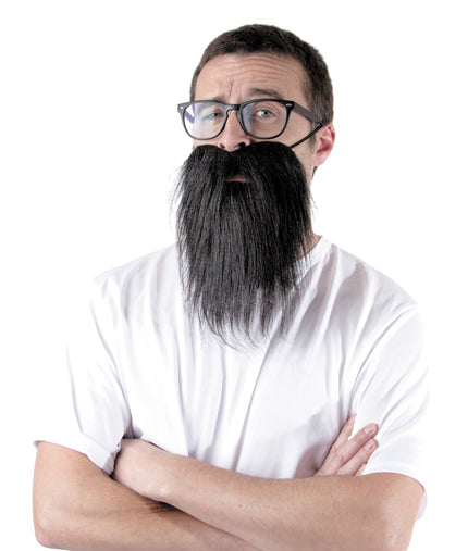 BARBE HIPSTER NOIRE