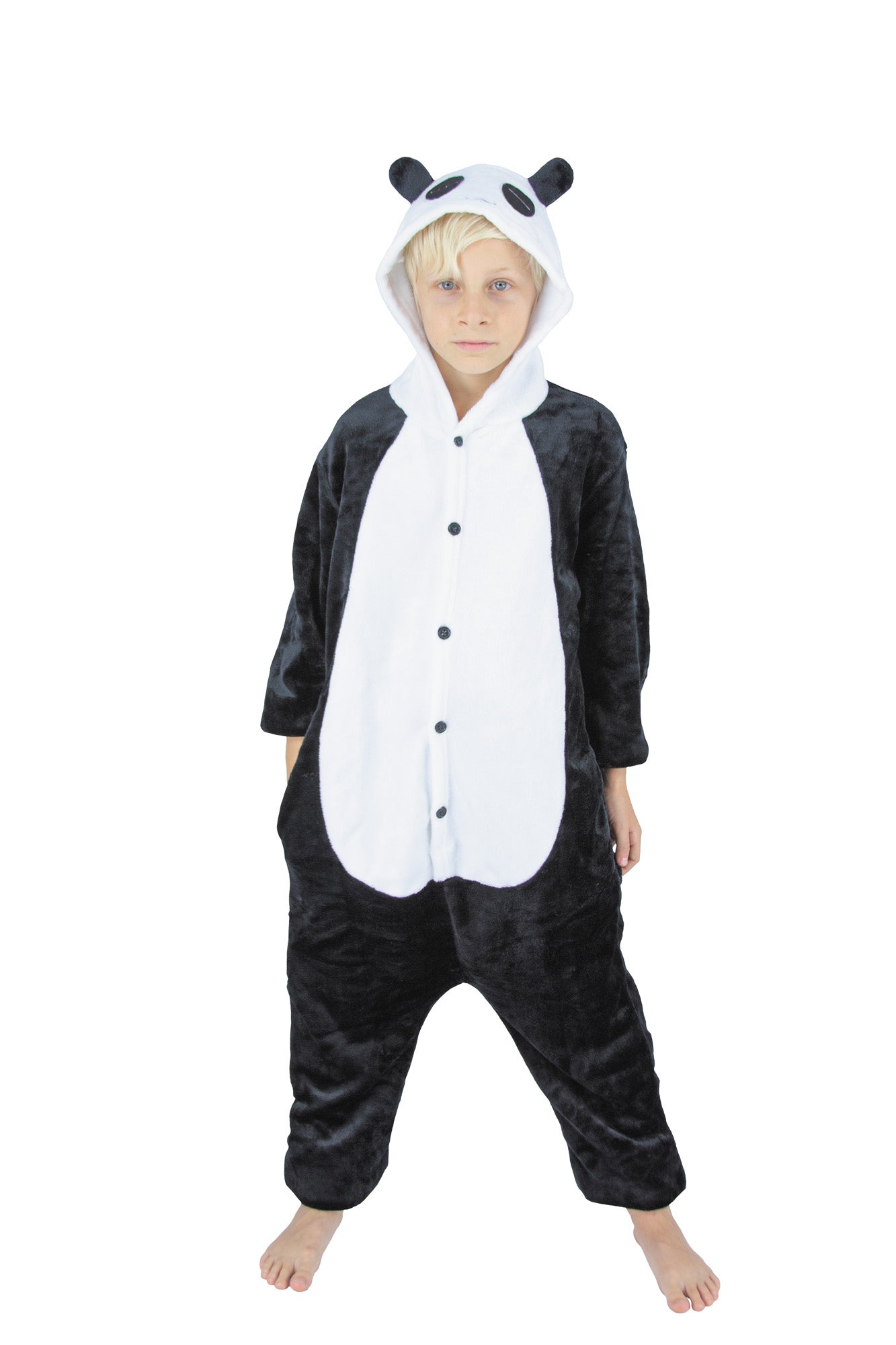 COSTUME KIGURUMI PANDA ENFANT T 7/9 ANS