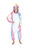 COSTUME KIGURUMI LICORNE ARC EN CIEL ENFANT T 11/14 ANS