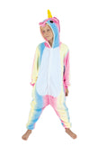 COSTUME KIGURUMI LICORNE ARC EN CIEL ENFANT T 7/9 ANS