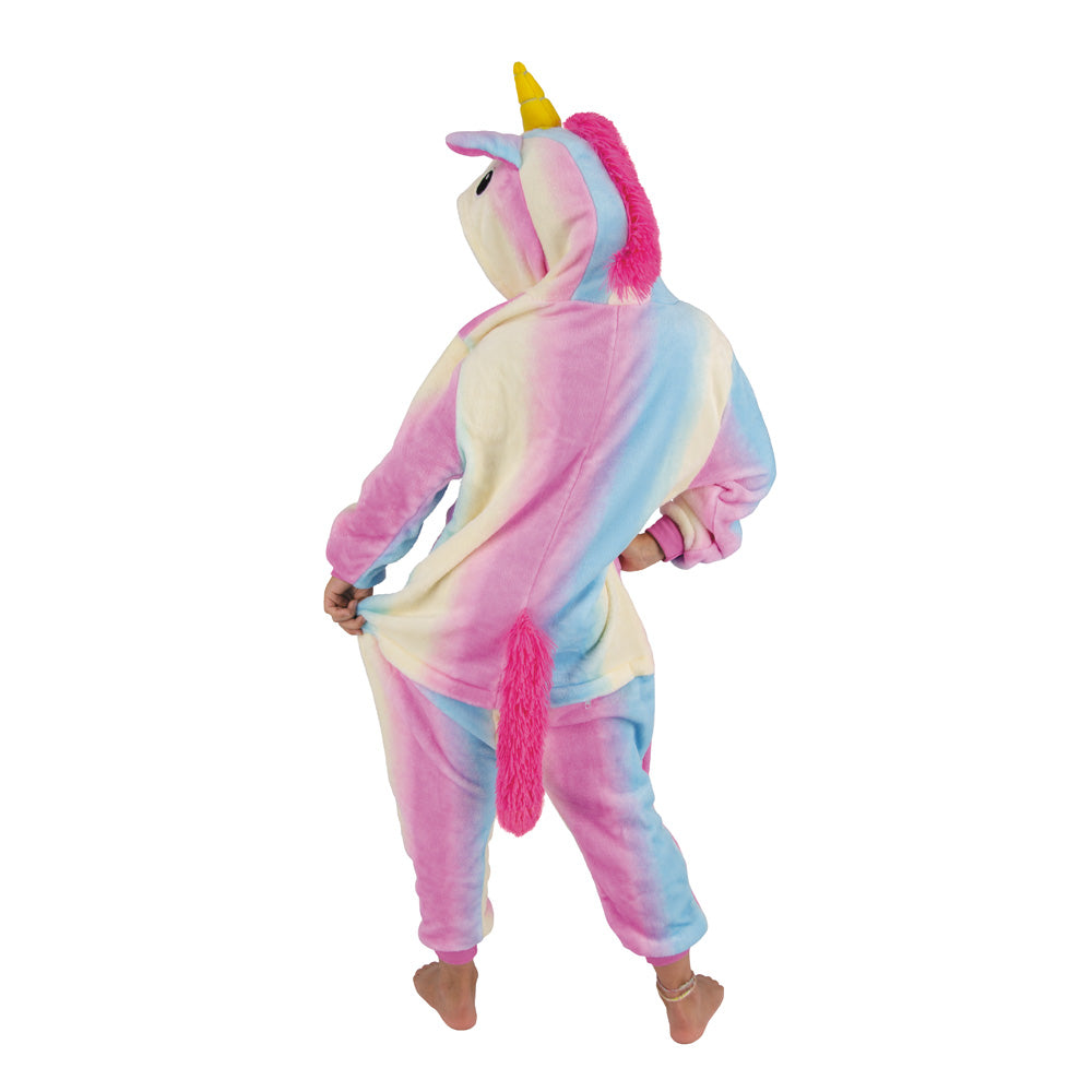 COSTUME KIGURUMI LICORNE ARC EN CIEL ENFANT T 4/6ANS