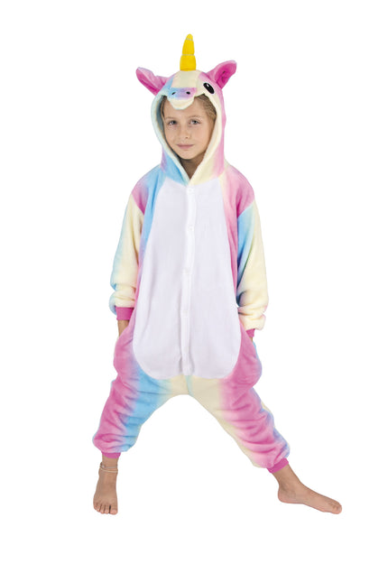 COSTUME KIGURUMI LICORNE ARC EN CIEL ENFANT T 4/6ANS