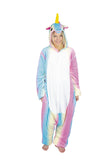 COSTUME KIGURUMI LICORNE ARC EN CIEL ADULTE