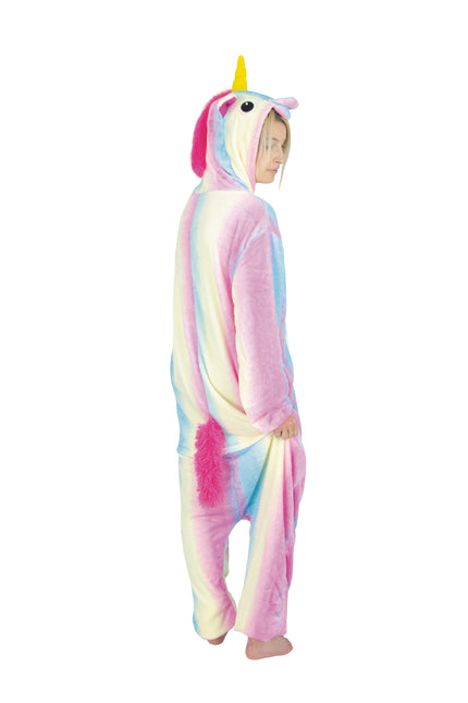 COSTUME KIGURUMI LICORNE ARC EN CIEL ADULTE