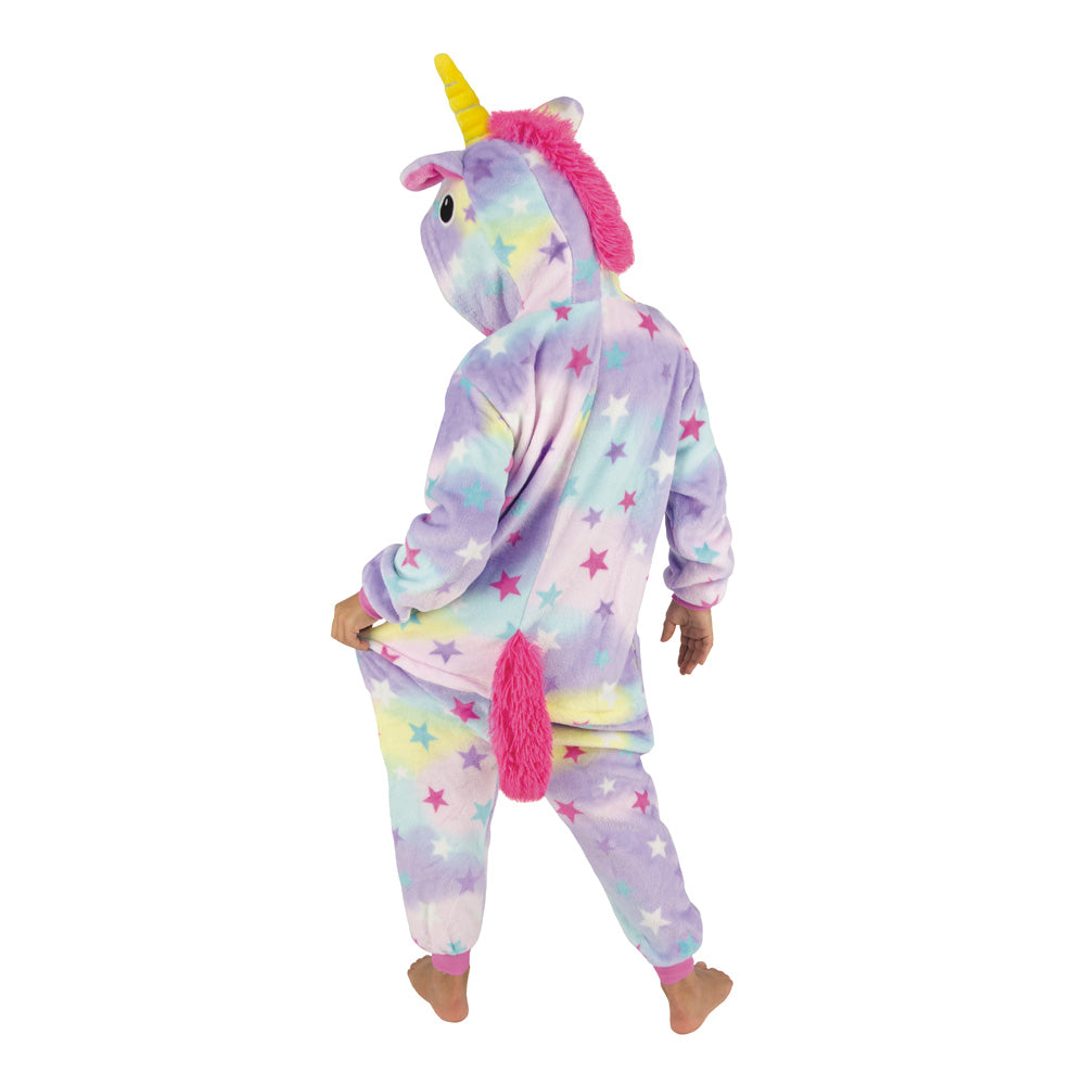 COSTUME KIGURUMI LICORNE AVEC ETOILES ENFANT T 4/6ANS