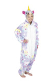 COSTUME KIGURUMI LICORNE AVEC ETOILES ADULTE