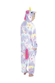 COSTUME KIGURUMI LICORNE AVEC ETOILES ADULTE