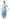 COSTUME PRINCESSE BLEUE 4-6 ANS