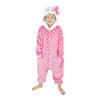 COSTUME KIGURUMI CHAT ROSE ENFANT T 4/6ANS