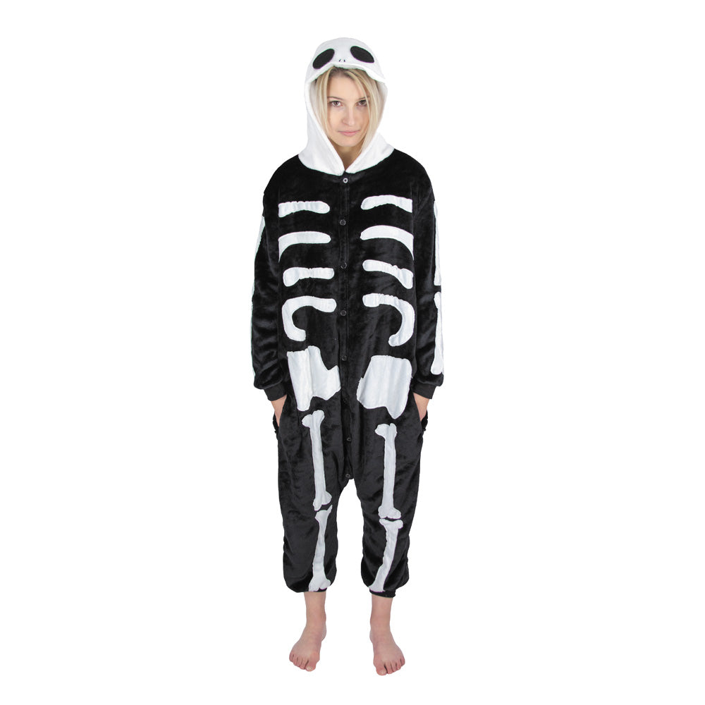 COSTUME KIGURUMI SQUELETTE ADULTE