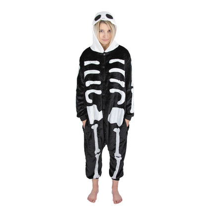 COSTUME KIGURUMI SQUELETTE ADULTE
