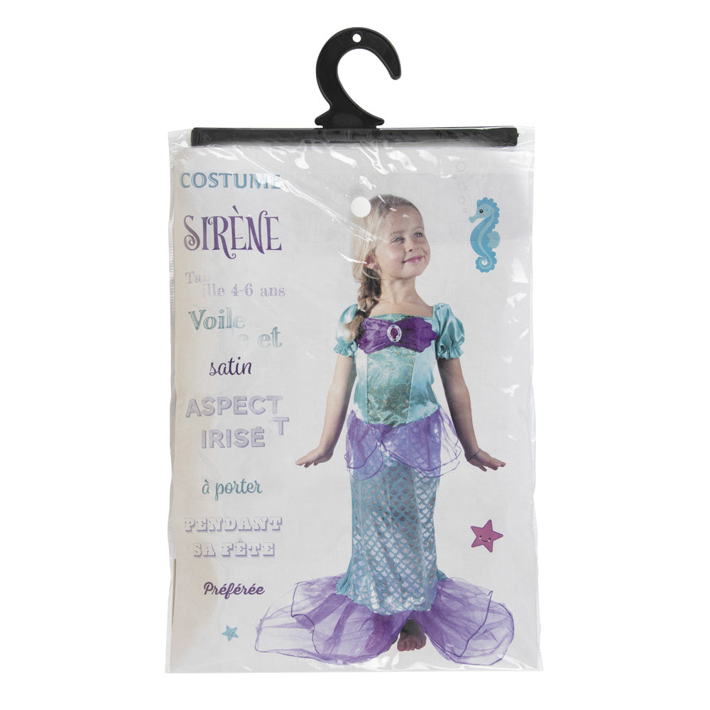 COSTUME SIRENE 4-6 ANS