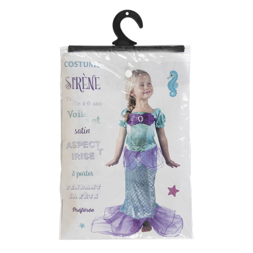 COSTUME SIRENE 4-6 ANS