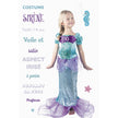 COSTUME SIRENE 7-9 ANS
