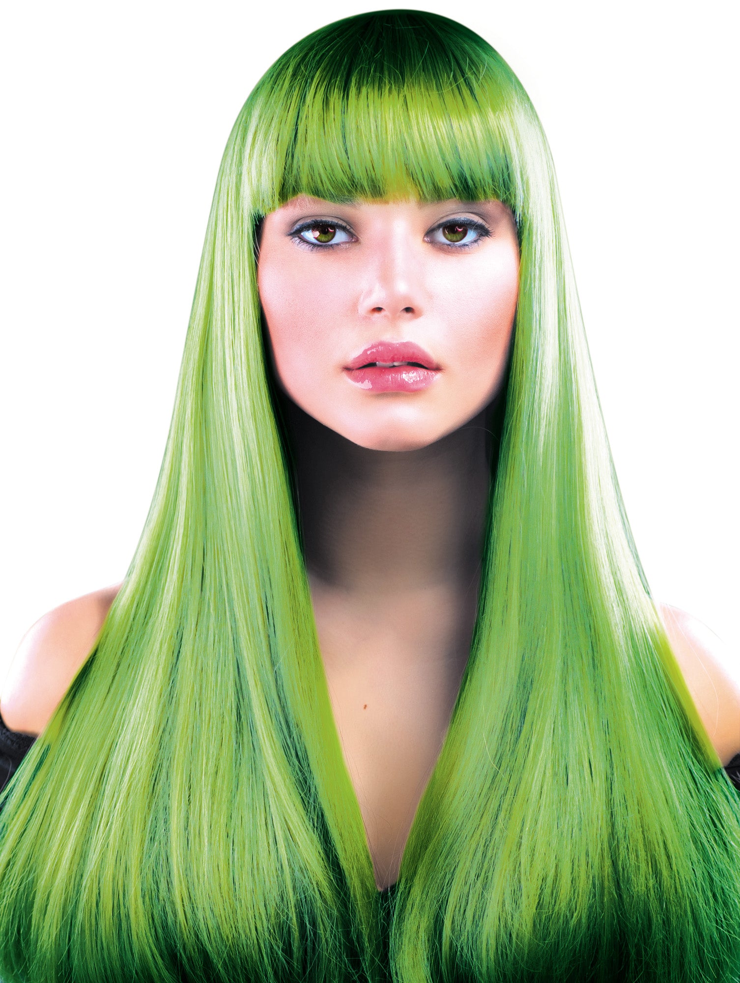 PERRUQUE LOLA VERT NEON