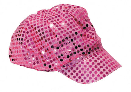 CASQUETTE DISCO ROSE