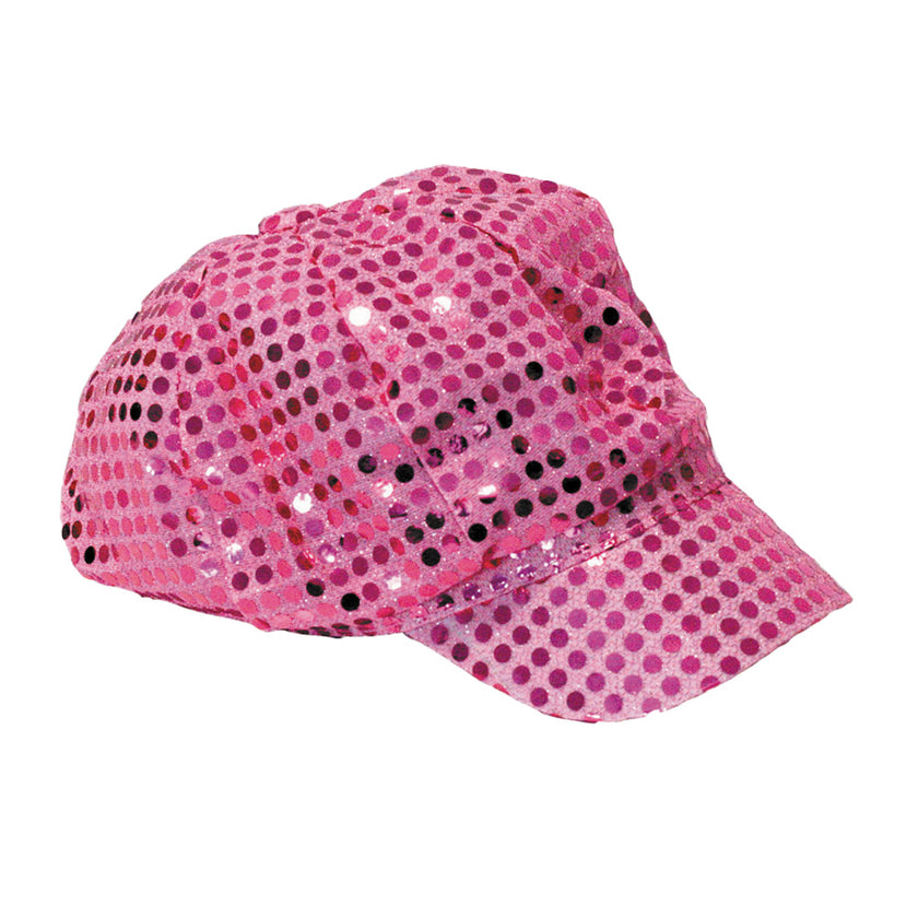 CASQUETTE DISCO ROSE
