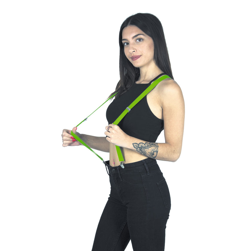 BRETELLES FLUO VERTES