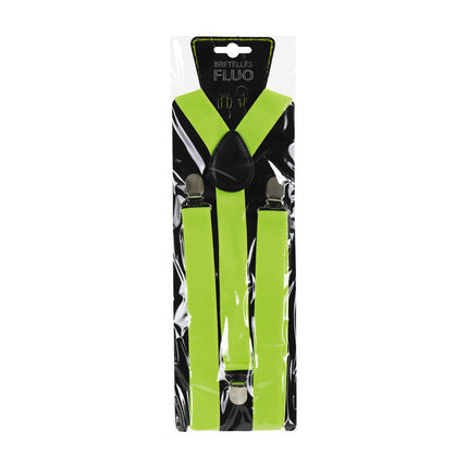 BRETELLES FLUO VERTES