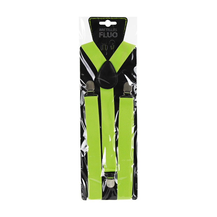 BRETELLES FLUO VERTES