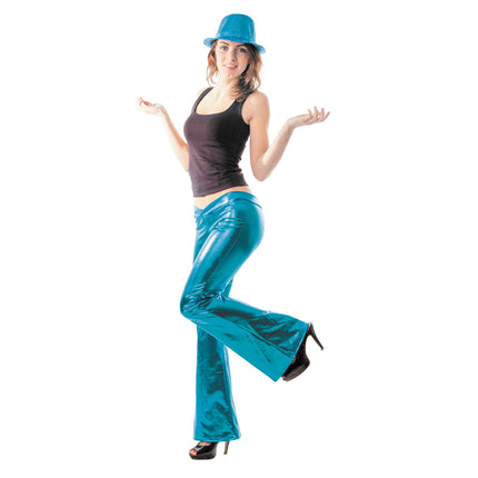 PANTALON DISCO TURQUOISE