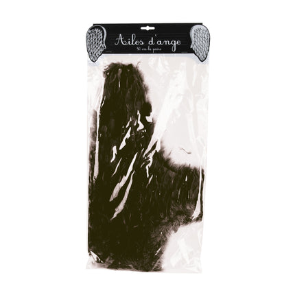 AILES D'ANGE NOIRES 50CM