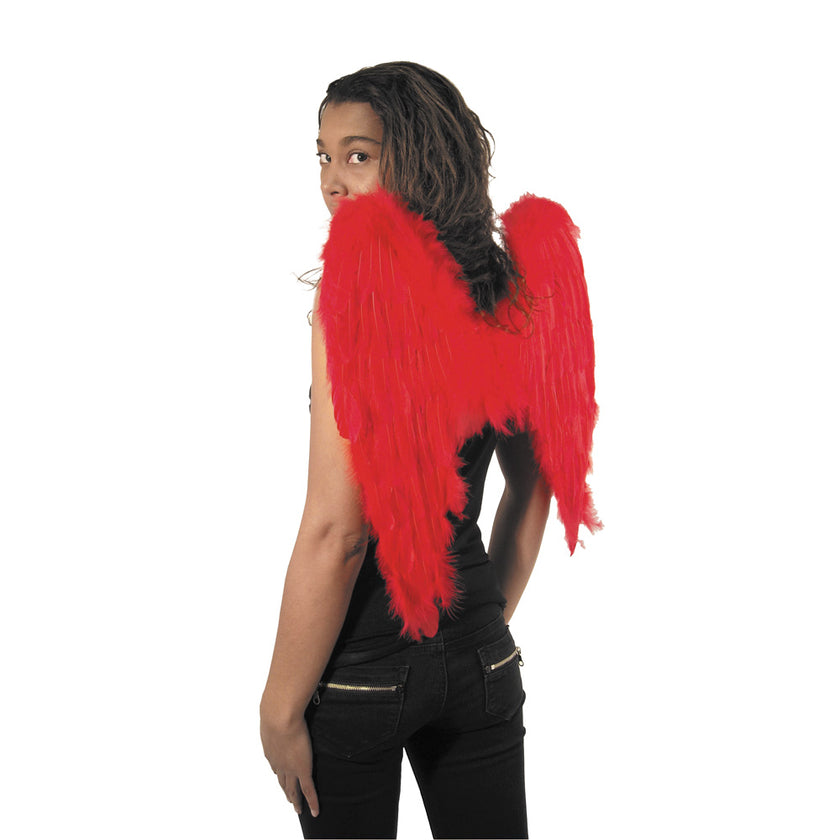 AILES D'ANGE ROUGES 50CM