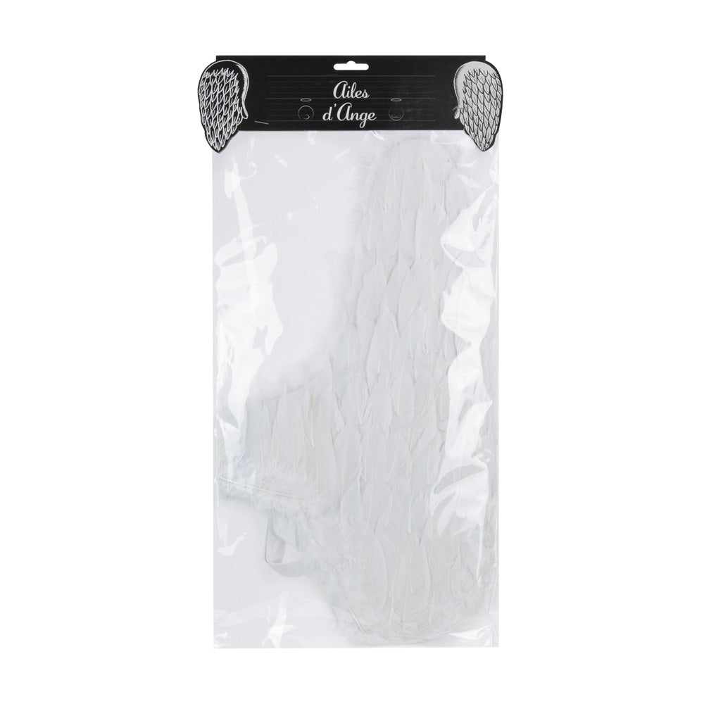 AILES D'ANGE BLANCHES 50CM