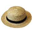 CHAPEAU CANOTIER GUINGUETTE PAILLE LUXE