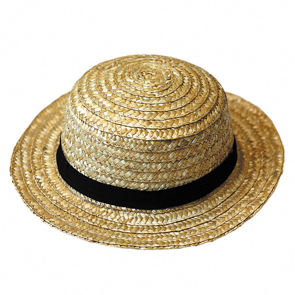 CHAPEAU CANOTIER GUINGUETTE PAILLE LUXE