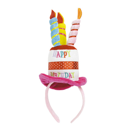 SERRE TETE CHAPEAU HAPPY BIRTHDAY