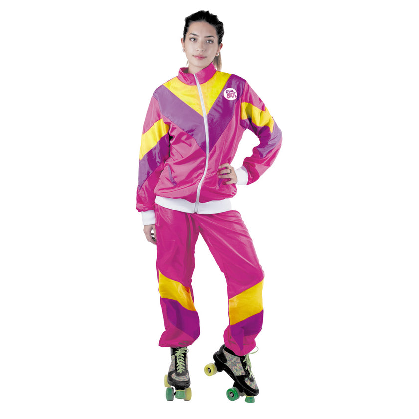 COSTUME JOGGING 80'S PINK