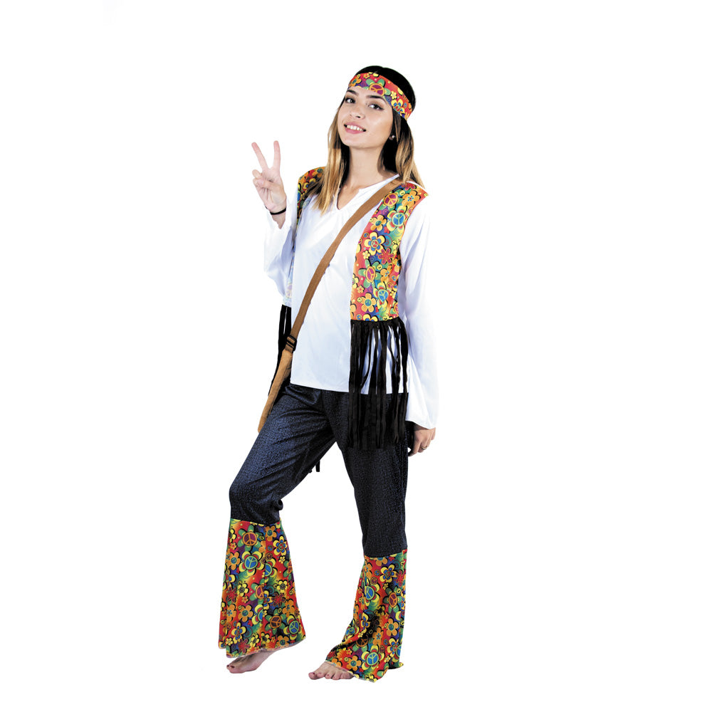 COSTUME HIPPY CHIC FEMME