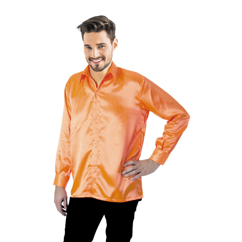 CHEMISE NEON NIGHT ORANGE