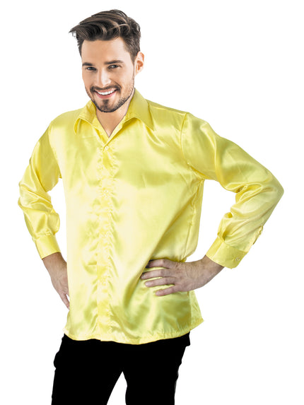 CHEMISE NEON NIGHT JAUNE