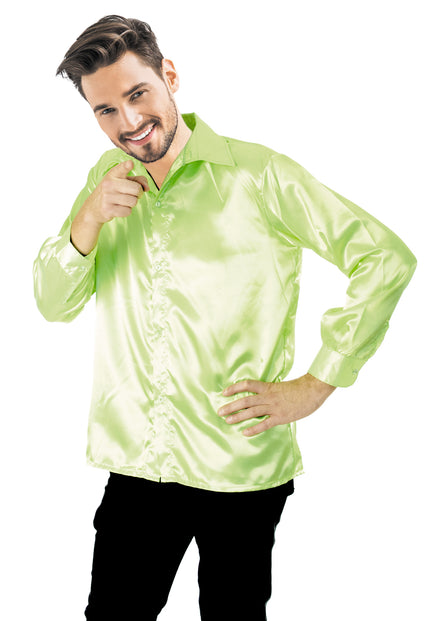 CHEMISE NEON NIGHT VERT