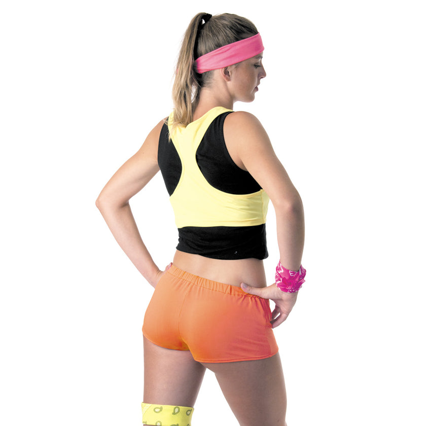 MINI SHORT FLUO ORANGE