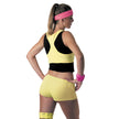 MINI SHORT FLUO JAUNE